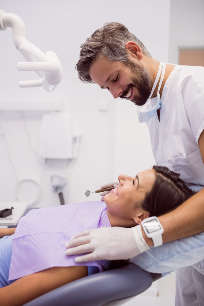Oral cancer screening at Allure Family Dental & Specialty Group